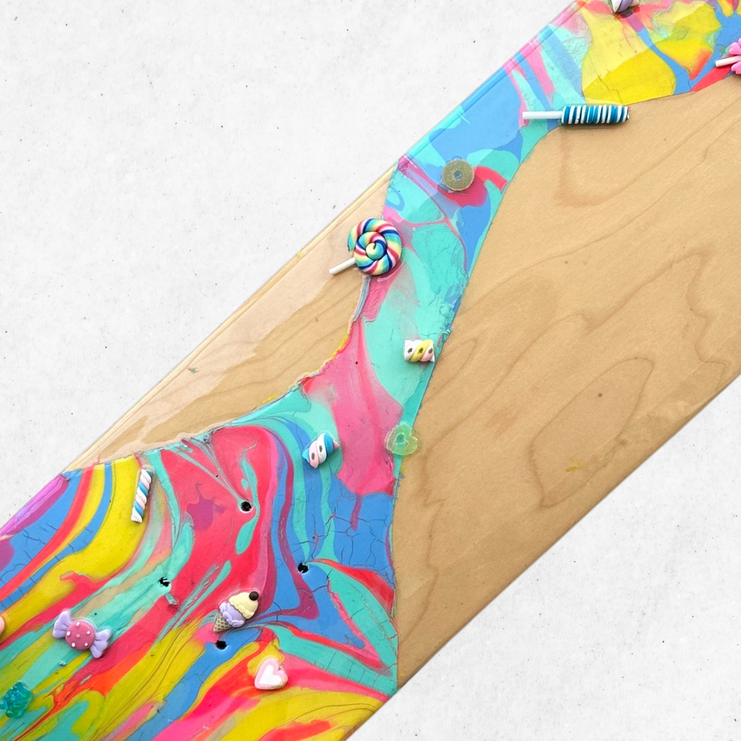 Candy Dripping Skateboard Deck