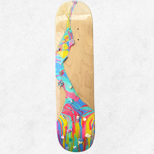 Candy Dripping Skateboard Deck
