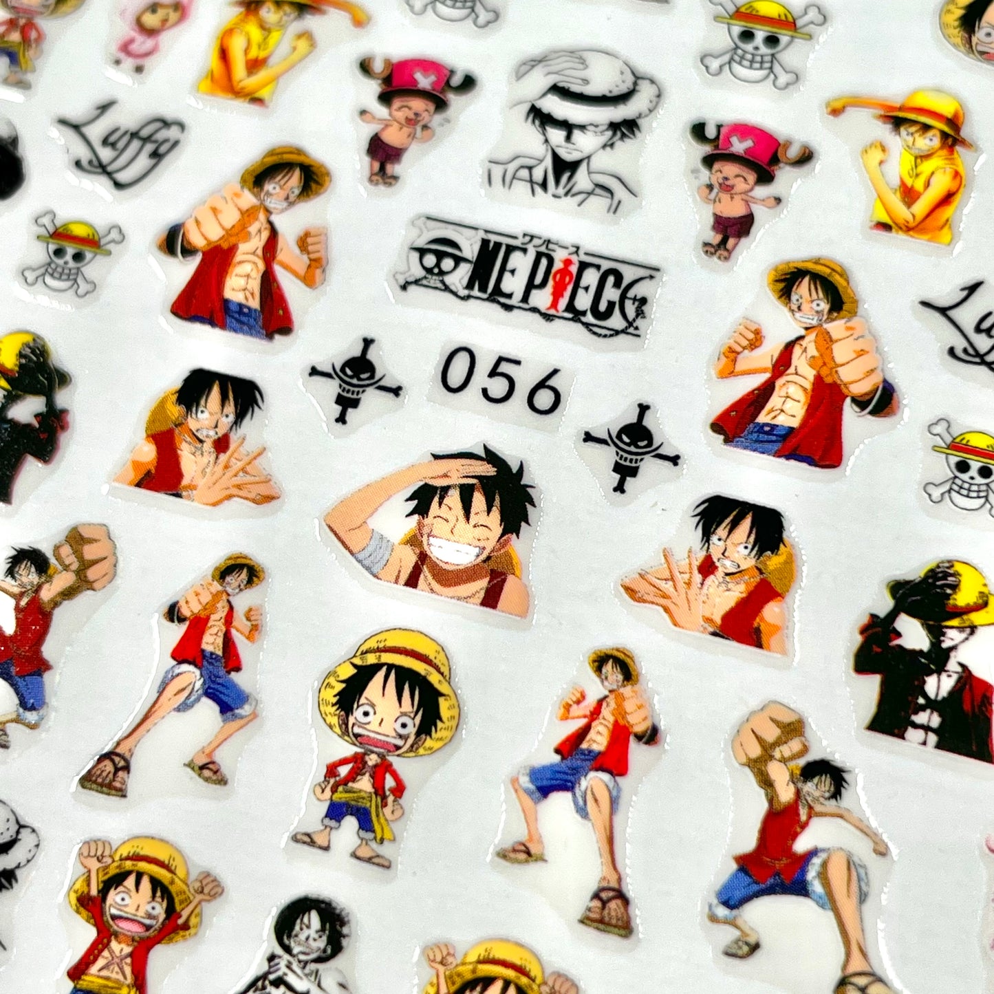 One Piece Nail Art Sticker Decals